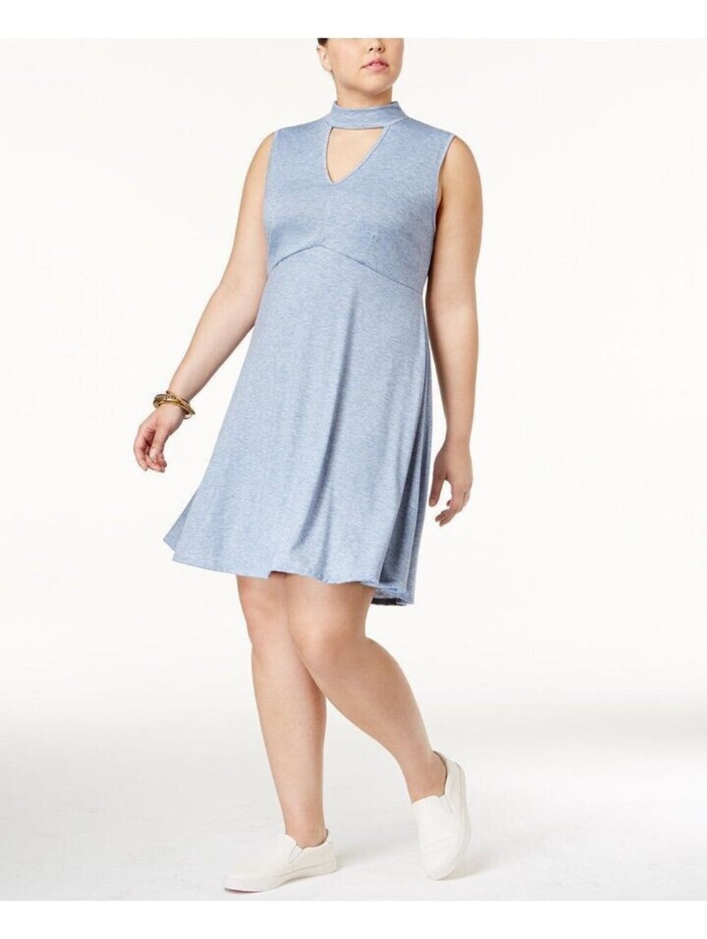 Ing Womens Plus Size Cutout A-Line Dress Size 2X